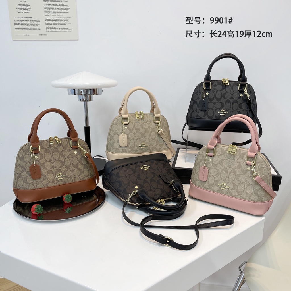 Túi Đeo Chéo Cỡ Lớn Màu Tương Phản Thời Trang Cho Nữ coach4140 k