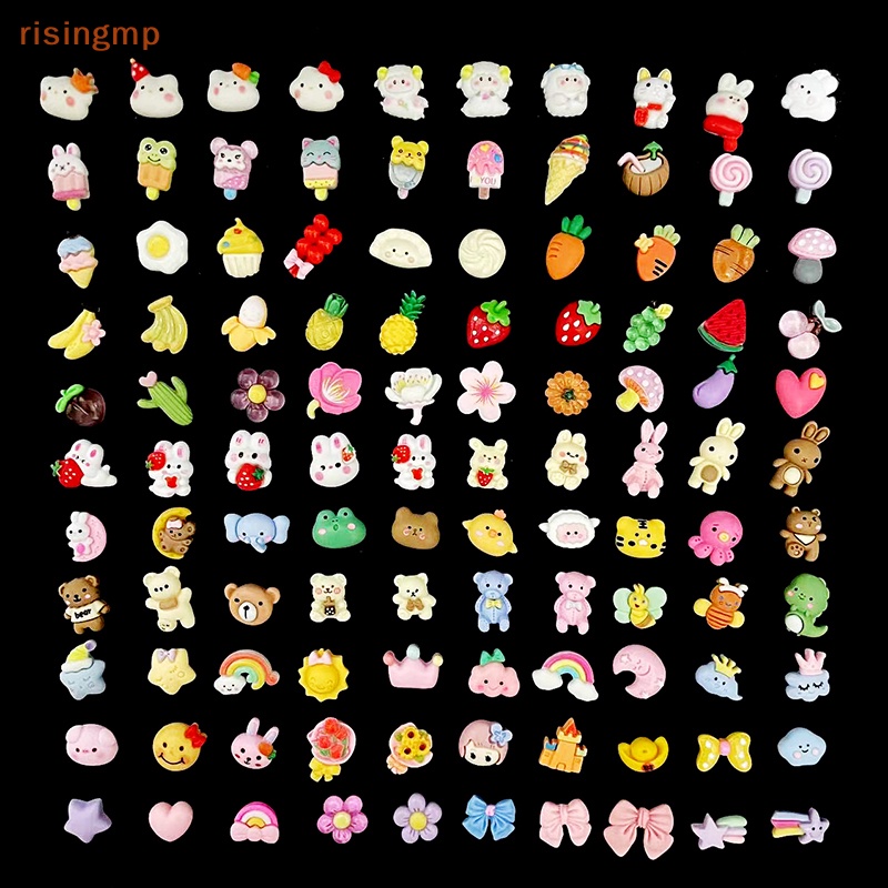 Set 10 Miếng Dán PVC Họa Tiết Hoạt Hình 3D Trang Trí Tủ Lạnh DIY