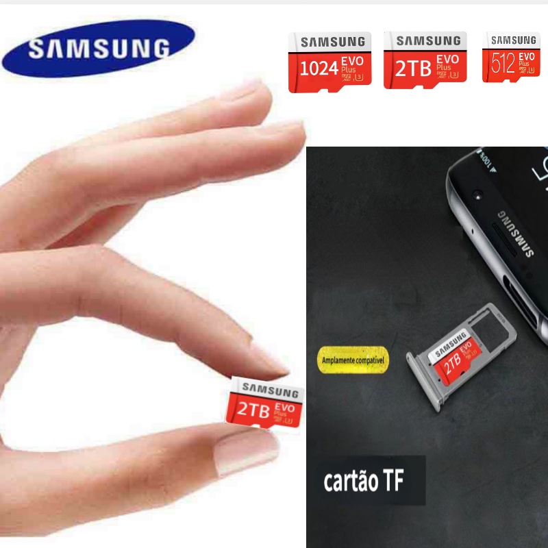 Thẻ Nhớ Micro SD 512GB Samsung Evo Plus U1 1TB / 2TB Class 10-95MB / s