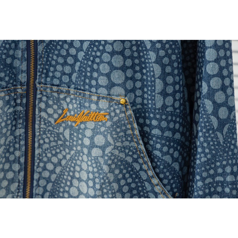 ❤️❤️ ❤️❤️ Áo Khoác Jean Nam Tay Dài Thêu Hoa Thời Trang