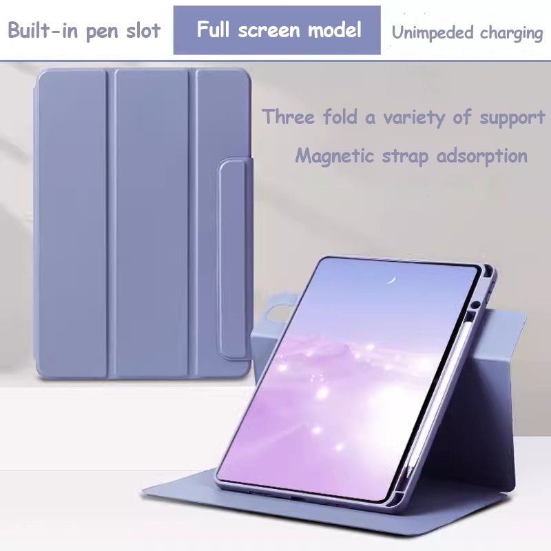 360° Bao Da Máy Tính Bảng Bằng Acrylic Cho Huawei Matepad 11.5 2023 Air 11.5 11 Pro 11 Pro 10.8 10.4 SE 10.4 T10S T10 SE 10.1 Giá Đỡ
