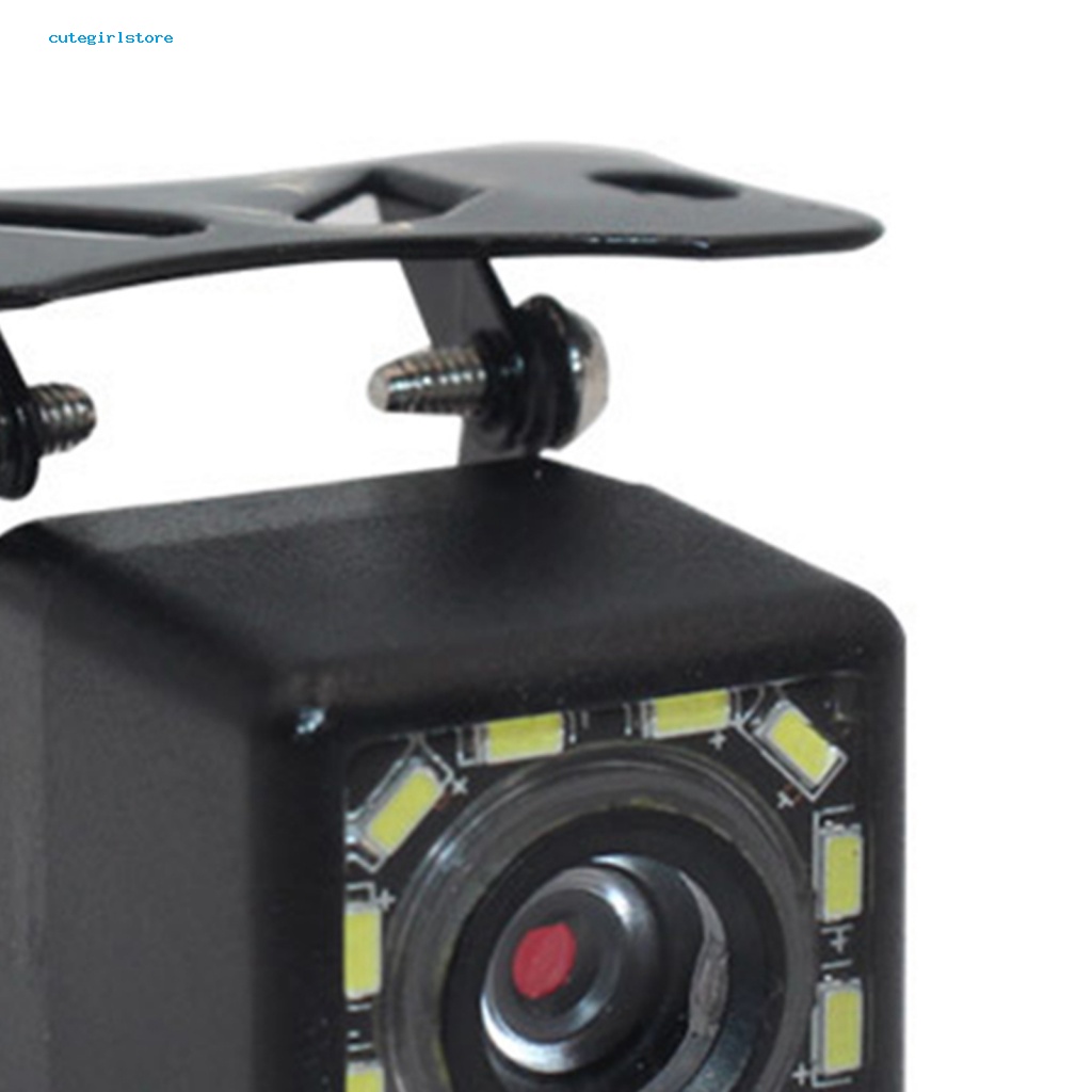 Bộ Camera Lùi Xe Tầm Nhìn Ban Đêm Góc Rộng 170 Độ 12 LED