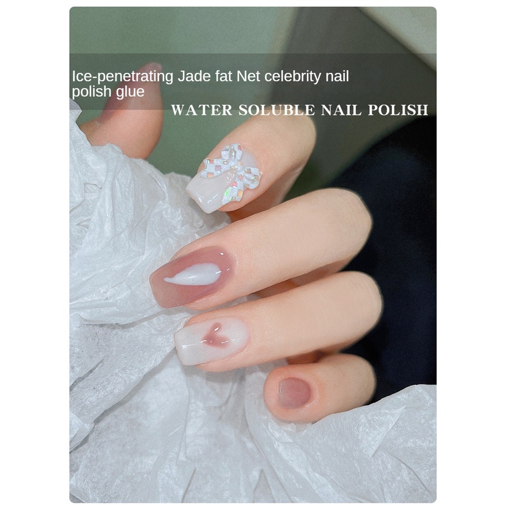 Tiệm làm móng đặc biệt 15ml chai lớn keo dán móng váy máy khoan đá màu tưởng tượng liệu pháp ánh sáng keo .pikalu