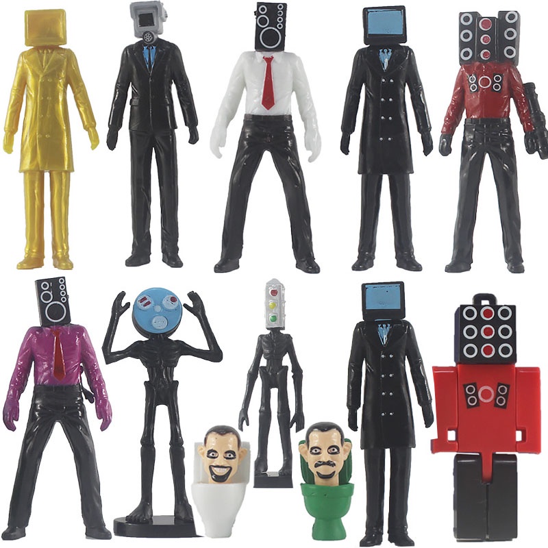 Mô Hình Nhân Vật Skibidi Toilet Speakerman TV Man