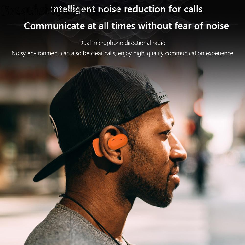 Open ear bone conduction tai nghe không dây tai nghe thể thao tương thích bluetooth