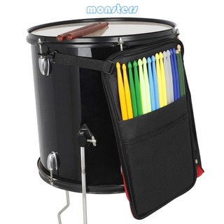 Mon drummer bag drum sticks holder drumsticks package storage case for home outdoor