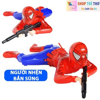 Đồ Chơi Người Nhện Bò Di Chuyển Có Đèn Và Nhạc Chân Thực Và Vui Nhộn