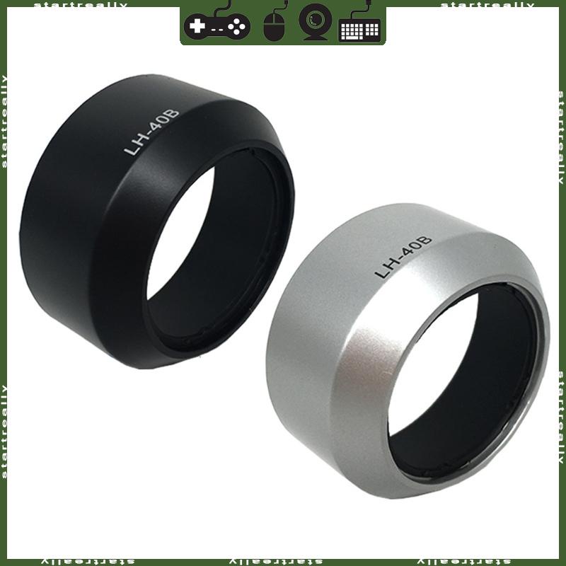 Startreally lh-40b lens hood thích hợp cho phụ kiện máy ảnh ống kính olympus mzuiko digital 45mm