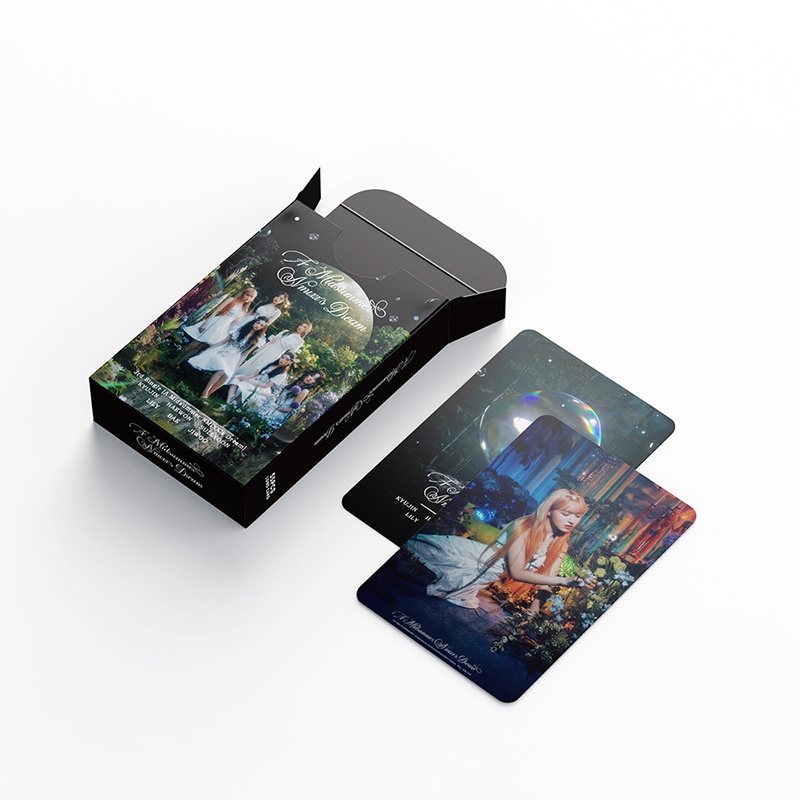 NMIXX Card Set 55 Tấm Thẻ Ảnh A Midsummer NMIXX's Dream Kpop Lomo Card Hình Nhóm Nhạc