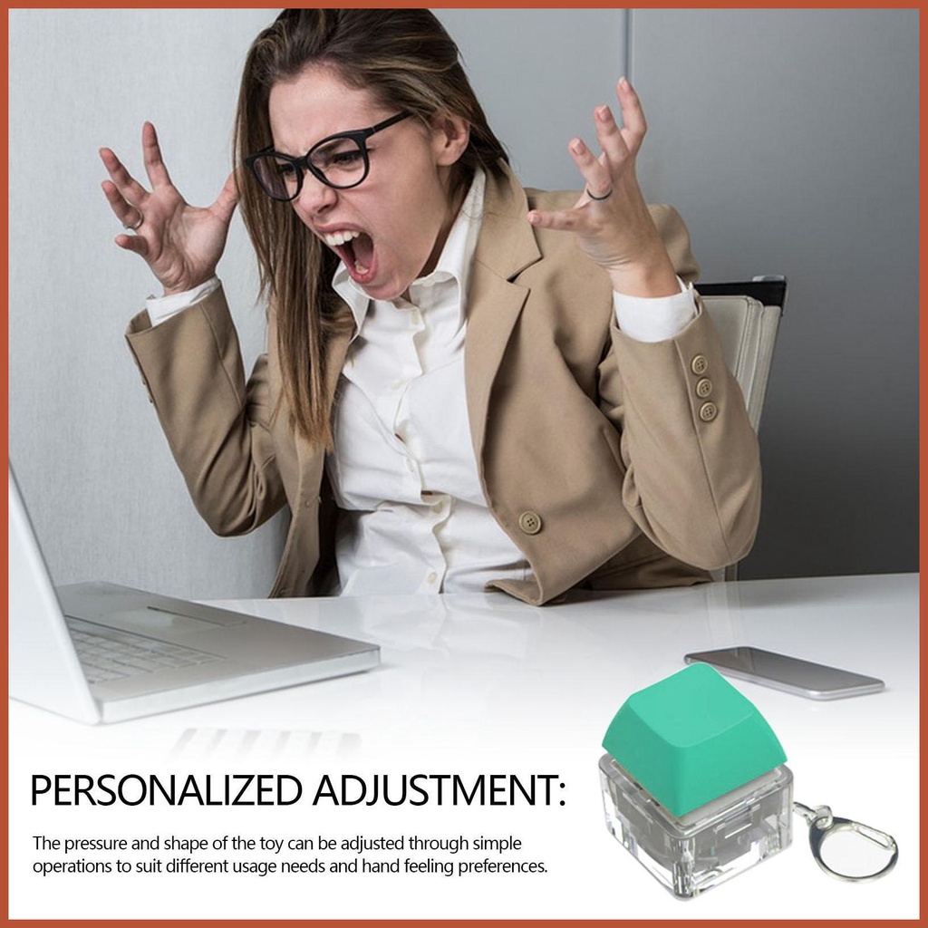 Bàn phím keychain bàn phím cơ trục tester đồ chơi thư giãn nút thần tài đồ chơi ngón tay giảm căng thẳng quà tặng bhsydvn