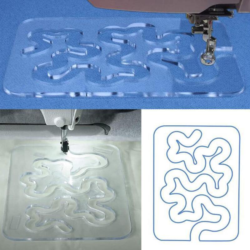 Thước Đo May Vá Thủ Công Bằng Acrylic Có Thể Tái Sử Dụng Cho Người Mới Bắt Đầu