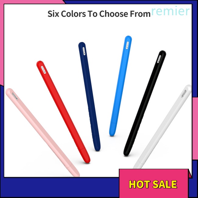 Re silicone case cho apple pencil 2 cradle stand holder cho ipad pro stylus pen protective cover