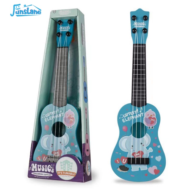 Đồ chơi đàn ukulele mini FUNSLANE 4 dây 16 inch giáo dục học tập cho trẻ em