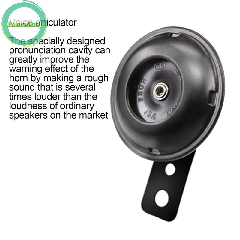 Pairhj 12v chống thấm nước xe đạp điện còi điện tử chuông lớn kèn 12v cuộn dây đồng nguyên chất nói chung sắt xe máy xe máy chuông vn