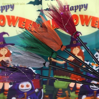 Newsandrain halloween party witch broom kids cosplay flying broom props for masquerade halloween cosplay costume phụ kiện đẹp