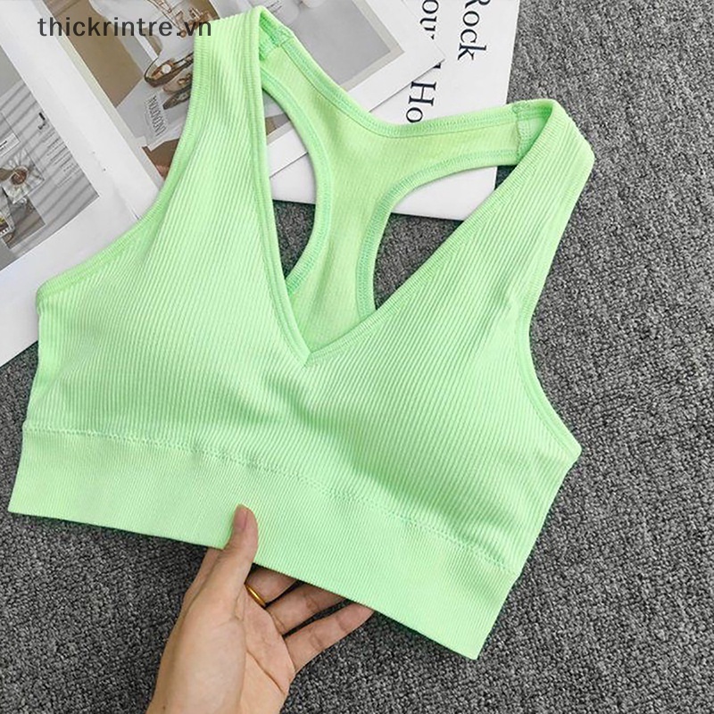 Thi women sports bra top push up fitness yoga bra áo thể thao cho phụ nữ chạy bộ thoáng khí vest tập gym mặc vn