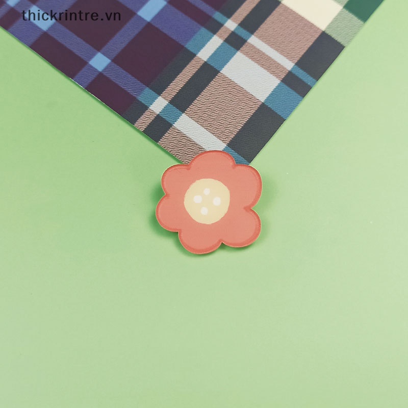 Thi phong cách hàn quốc trâm cài áo acrylic dễ thương phim hoạt hình mặt cười hoa kẹo mưa huy hiệu ghim túi trang trí quần áo phụ kiện vn