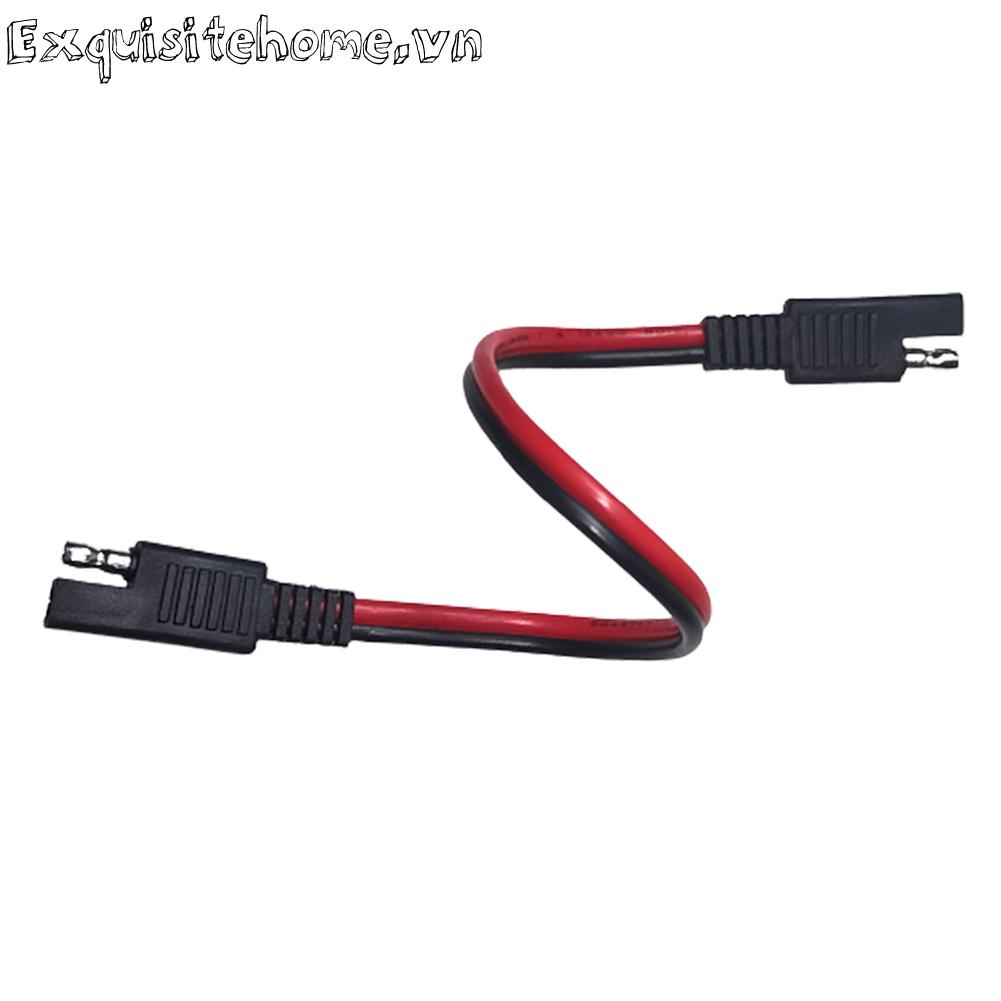 Dây cắm 2 chân 14awg 30cm sae đến sae cáp dây mở rộng ô tô