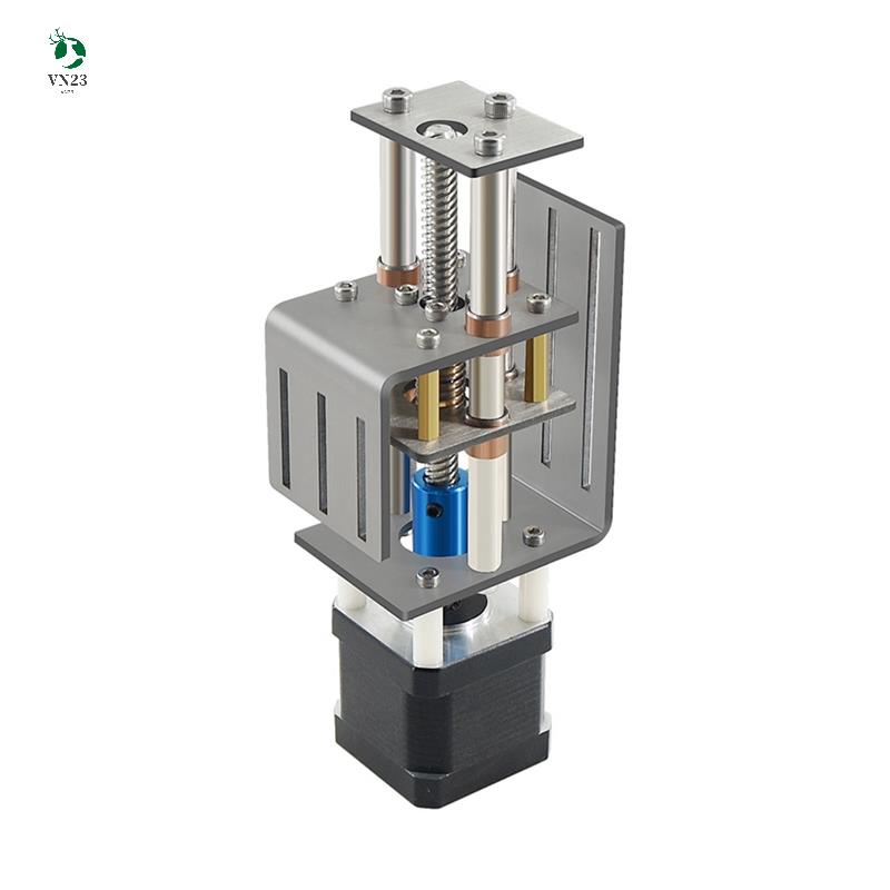 Bàn trượt cnc z-axis bộ định tuyến cnc bộ định tuyến tự làm phay mô-đun truyền động nhỏ khoảng cách 100mm máy xay gỗ z trục động cơ