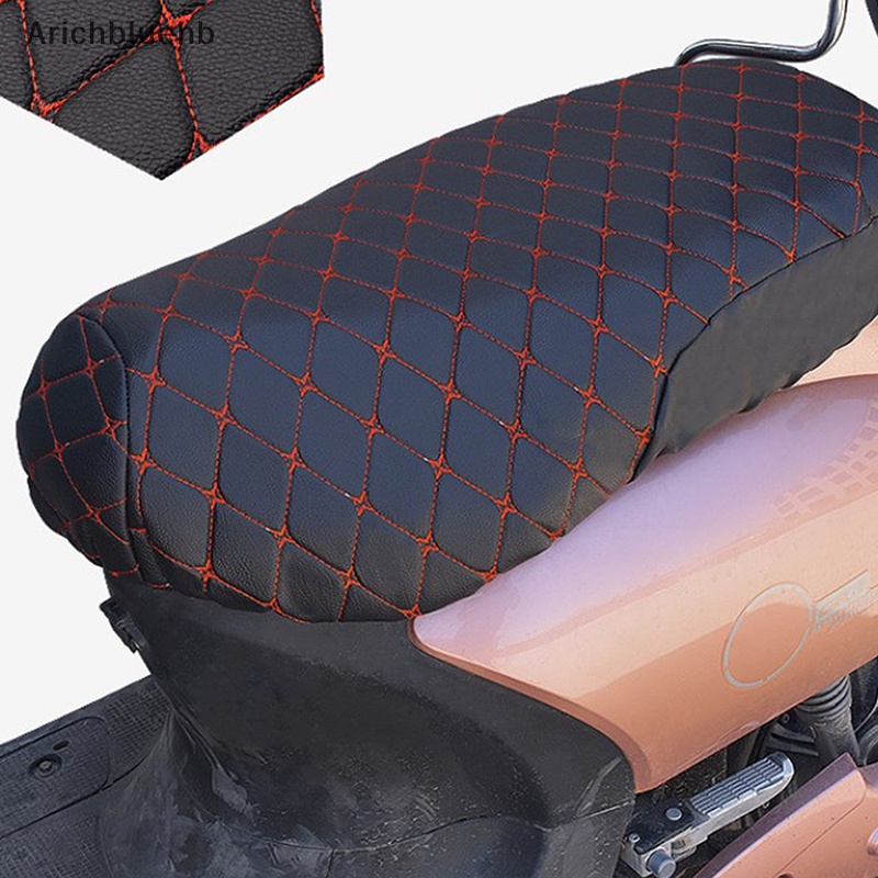 Pu leather motorcycle electromobile seat cushion cover anti-skid protector chống thấm nước scratch-proof scooter seat cover accessor giảm giá