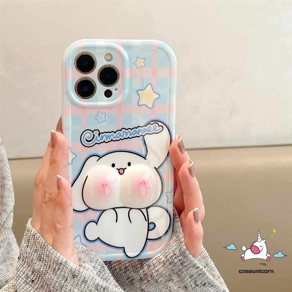 Hoạt Hình Ốp Điện Thoại Mềm Hình melody cinnamoroll 3d Cho iphone 11 12 15 13 14 pro max xr x xs max 6 6s 7 8 plus se 2020