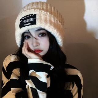 Mũ Len Dệt Kim Che Phủ Tai Thời Trang Thu Đông Dành Cho Nữ