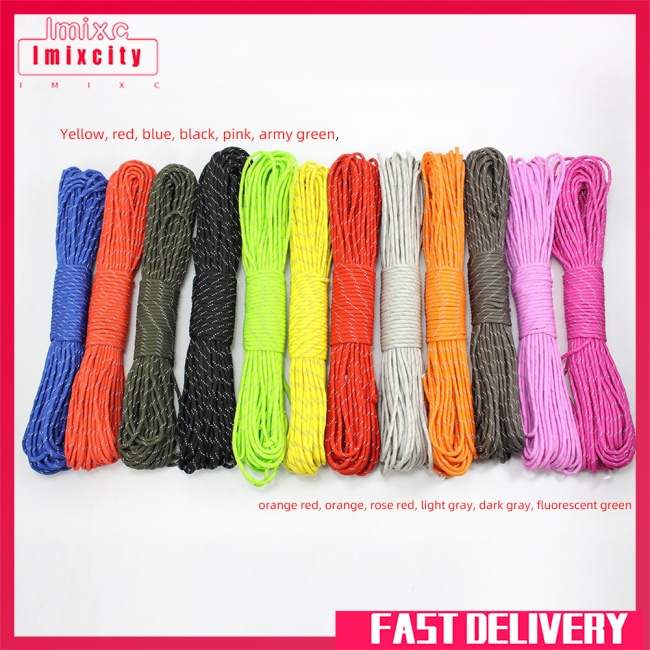 Imixcity 7-strand paracord for survival dây dù để cắm trại leo núi cắm trại dây treo đi bộ đường dài