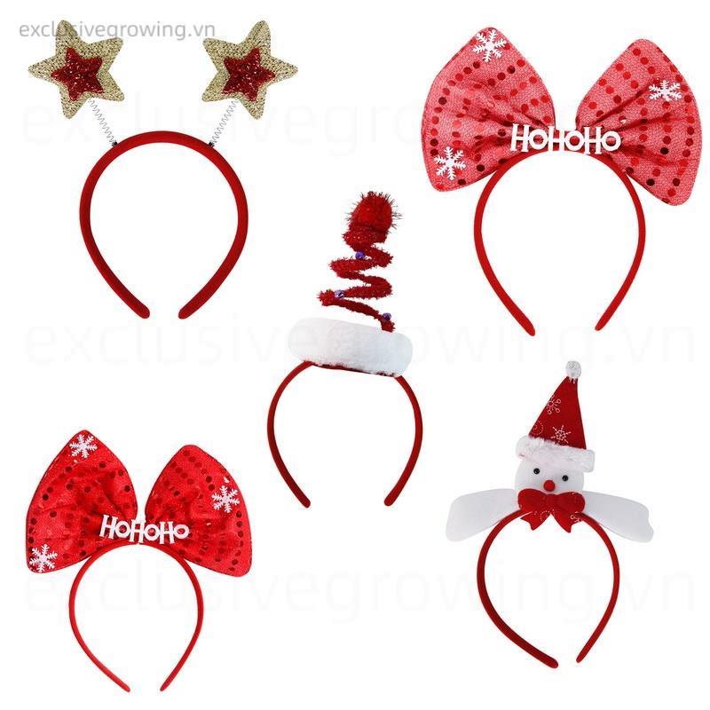 Multi-style women christmas headband girls hair bands soft hairband fe