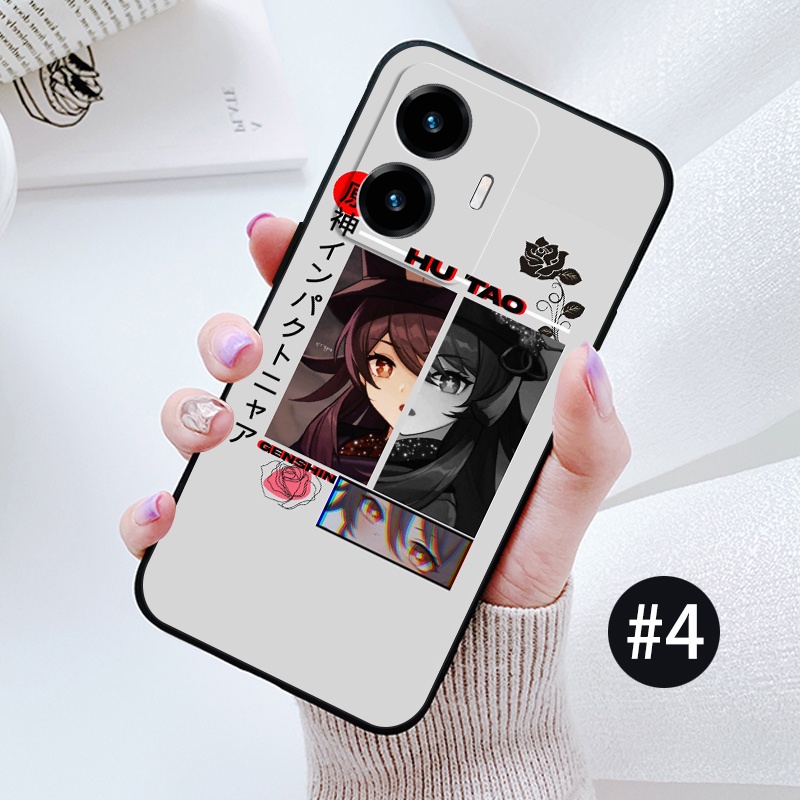 Vivo y77 y76 y72 y50 y30 y35 2022 y36 4g y31 2021 y51 2020 y33s y91 y95 y93 y91c y1s genshin impact hu tao vỏ mềm