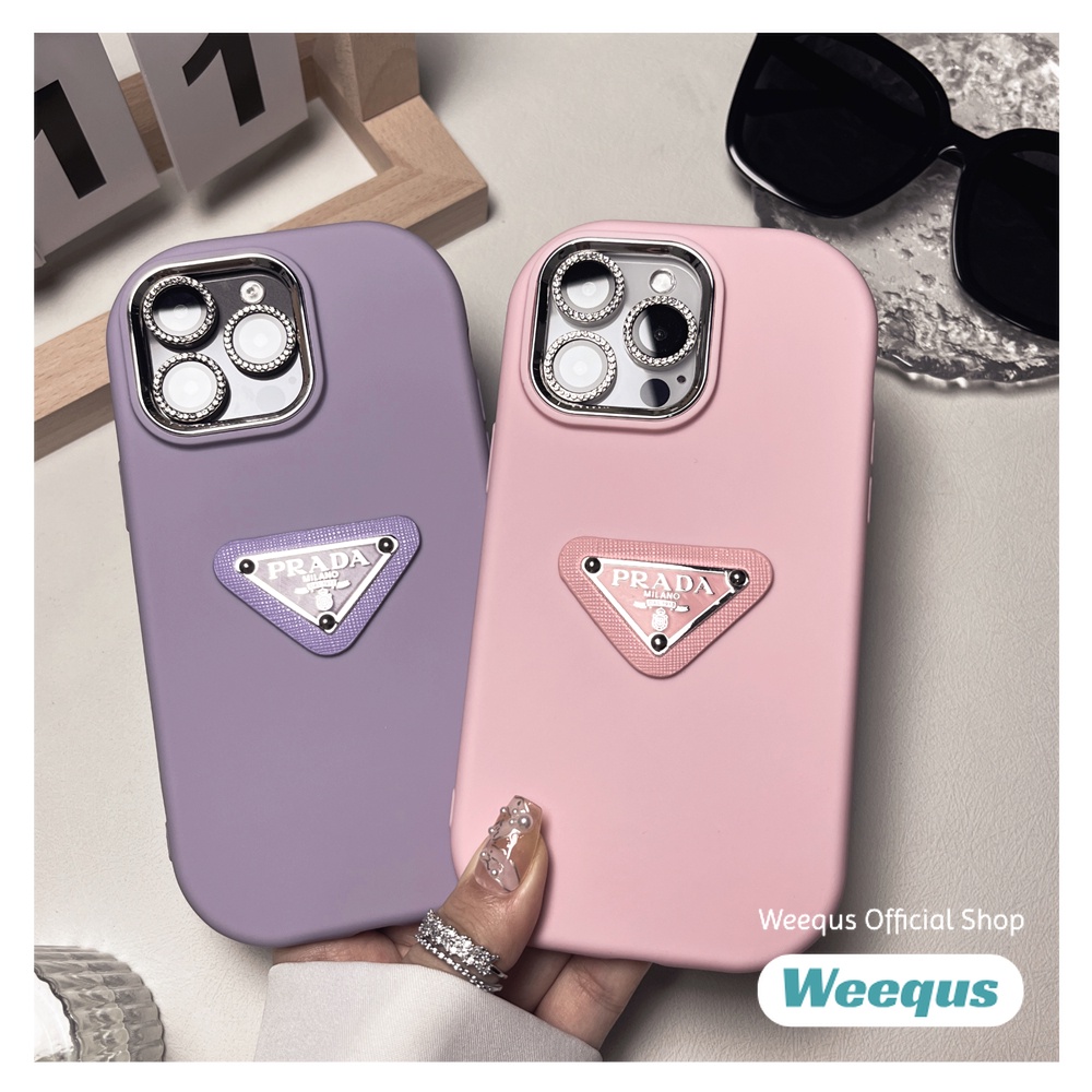 Ốp Điện Thoại Mềm Họa Tiết prada Bảo Vệ Cho iphone 15 pro max 14 pro max 13 pro 12 12pro 11 11promax x xsmax