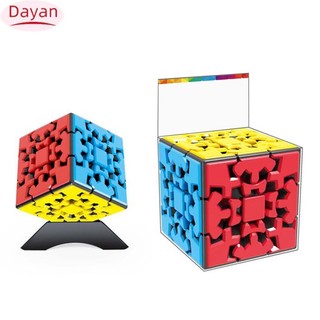 Kungfu Cube Gear Cube 3x3x3 Magic Speed Cube 3D Puzzle Đồ chơi Brain Teaser Đồ chơi giáo dục cho trẻ em