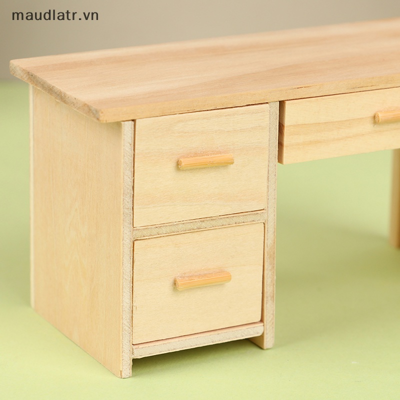 Mm dollhouse miniature simulation mini desk chair model diy accessories toys vn