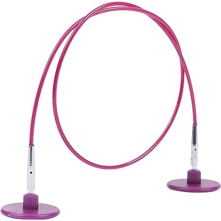 Bộ dây nối kim đan, dây Nylon, màu tím, loại thường, nhập khẩu từ Knitpro