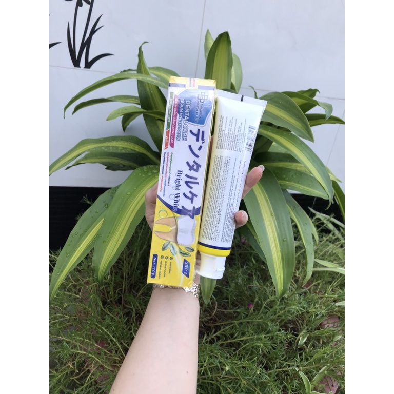 Combo serum trắng răng Dental Care+bột tẩy cao răng mảng bám chính hãng