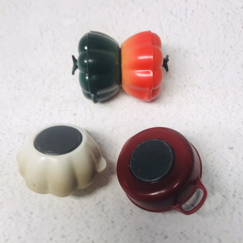 Hàng sẵn sàng chính hãng số lượng lớn le creuset le creuset halloween limited pumpkin tủ lạnh nam châm tủ lạnh