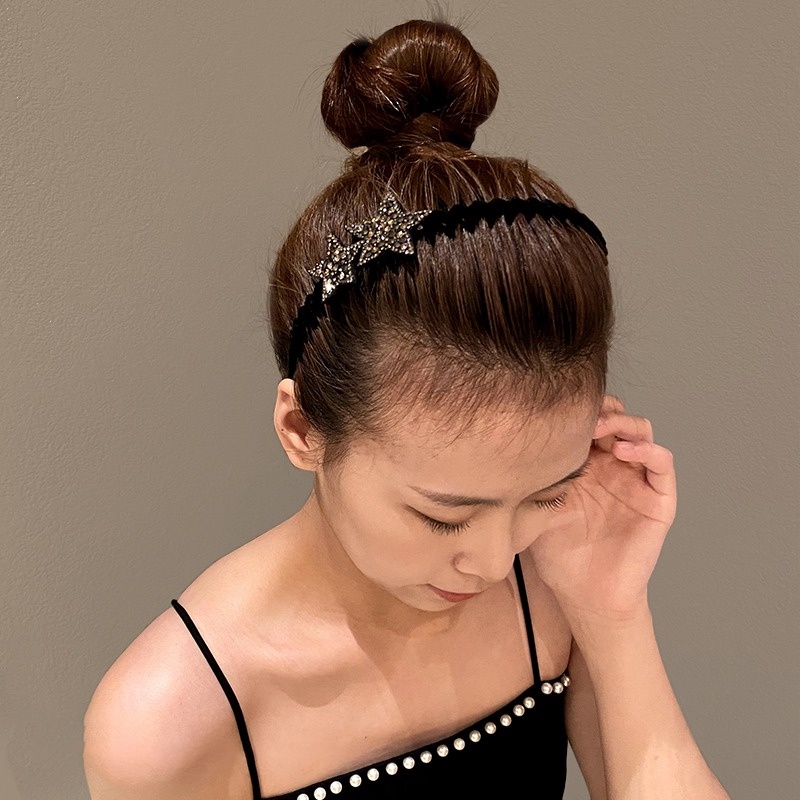 Băng đô Cài Tóc Ngôi Sao Đính Đá Đẹp mới Thời Trang Hàn Quốc Cho Nữ