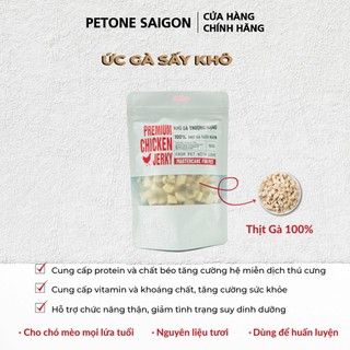 Gà sấy khô cho chó mèo 100gr mastercare - thịt sấy cho chó thực phẩm tiện lợi hỗ trợ dinh dưỡng cho thú cưng