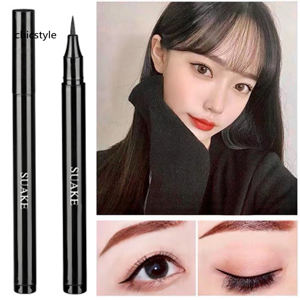 Chic 1ml cosmetics black eyeliner for beauty smudge-proof liquid eyeliner pen smooth line