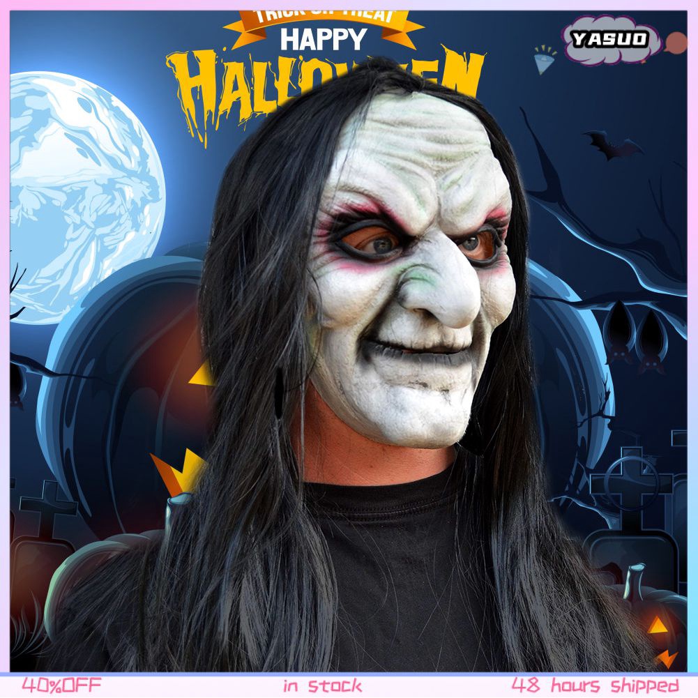 Lễ Hội Ma Kinh Dị Mặt Nạ Thây Ma Đồ Chơi Khéo Léo Trang Trí Mặt Nạ Halloween Chống Đỡ Trang Phục Hóa Trang Halloween