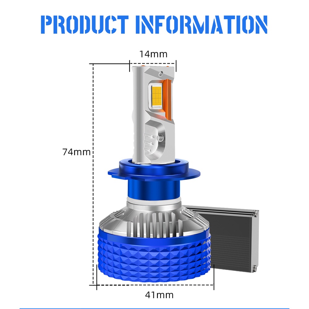 Đèn Pha led 240W 65000Lm h7 12V h4 6000K H1 H11 9005 9006 9012 Ánh Sáng Trắng Chất Lượng Cao