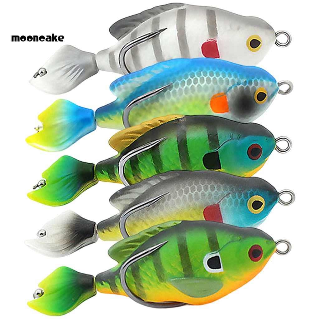 Mồi Câu Cá Giả 3D Không Biến Dạng 7.5CM / 8.6G Có Móc Sắc Bén