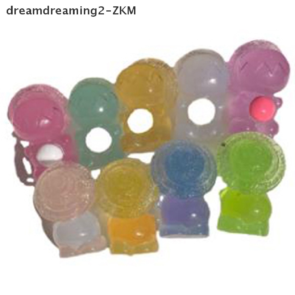 [Dreaming] Bộ 2 Mô Hình Đồ Chơi Khủng Long Đội Mũ Rơm Bằng Nhựa Resin Phát Sáng Trong Bảng Điều Khiển Xe Hơi [zkm]