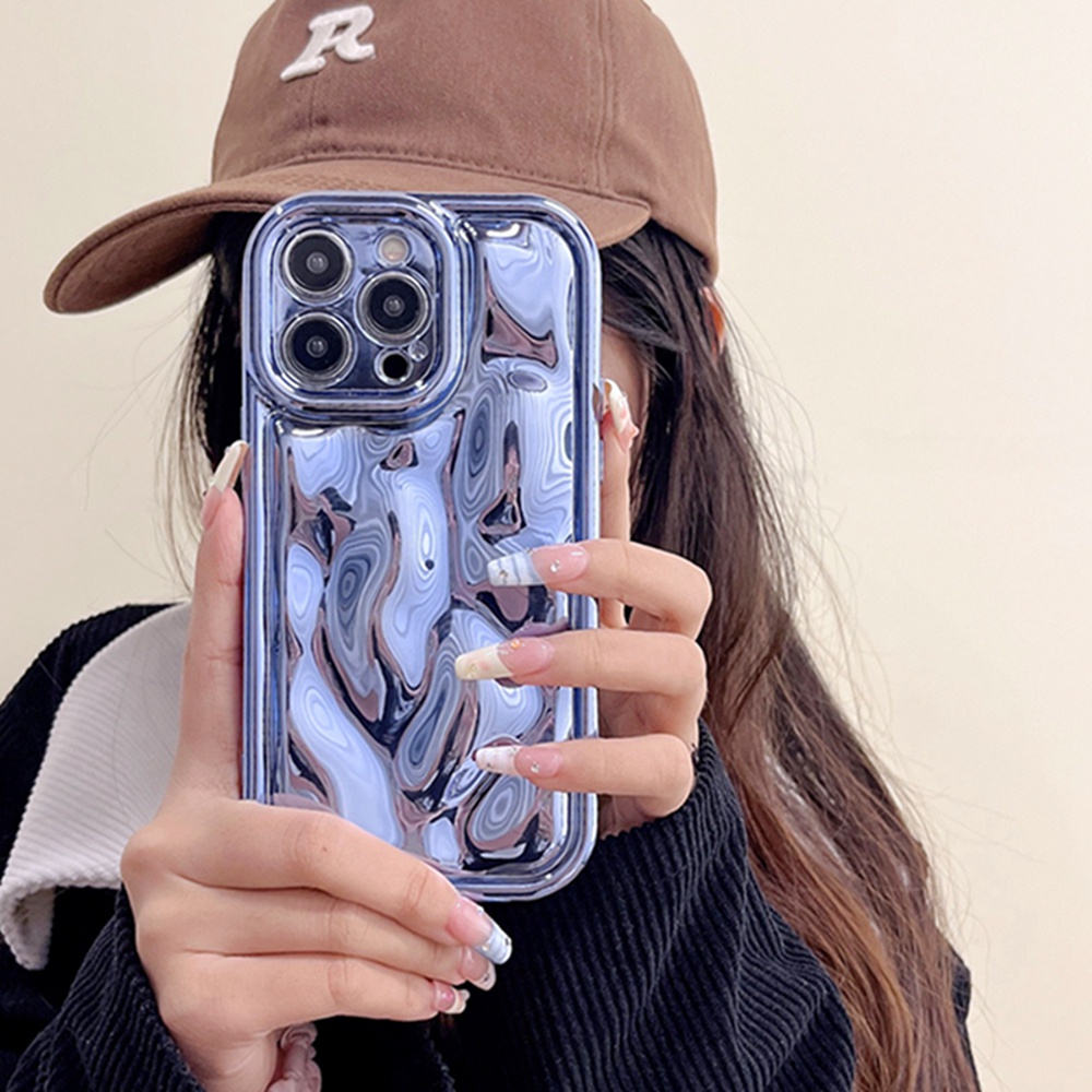 Ốp Điện Thoại Mạ Điện Họa Tiết Sao Băng Màu Xanh Dương / Tím Cho iPhone 14 Pro Max 14Pro 14 13 Pro Max 12 Pro Max 11 XsMax xr X 7Plus