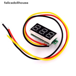 Vôn kế kỹ thuật số dc0-100v màn hình led xanh lá kỹ thuật số siêu nhỏ 0.28 inch