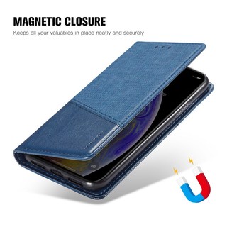 Bao Da Điện Thoại Nắp Lật Từ Tính Cho Samsung Note 20 Note10 Note9 Note8