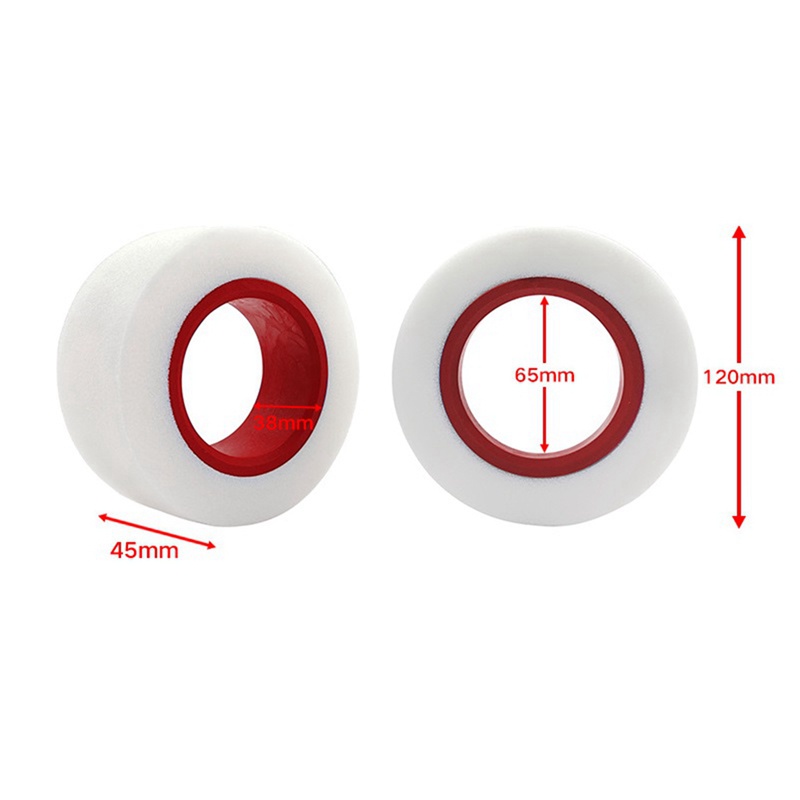 Set 4 Bánh Xe 120mm 2.2Inch Chuyên Dụng Cho Xe Điều Khiển Axial SCX10 Traxxas TRX4