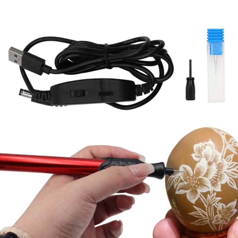 Bút Khắc Gỗ Đa Năng Có Thể Sạc Lại Tiện Dụng