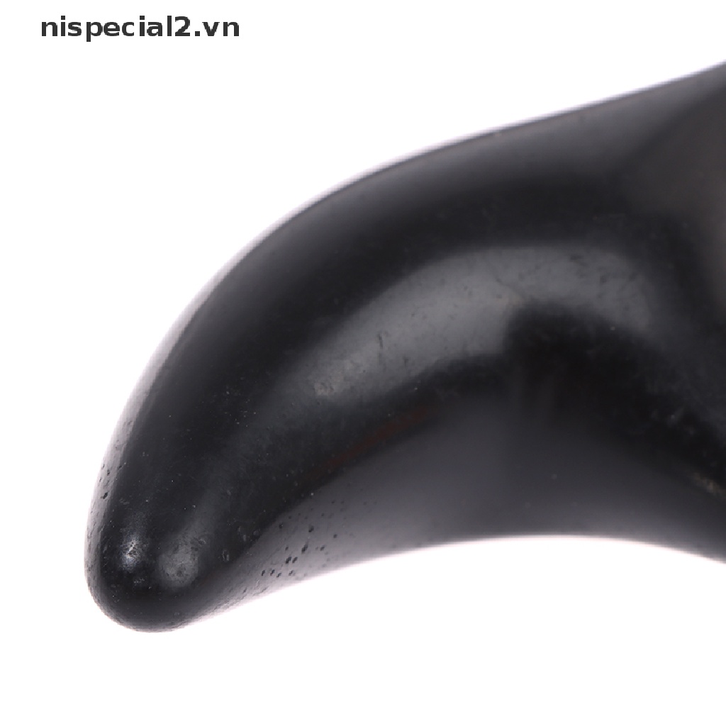 Dụng Cụ Mát Xa Chân Bằng Nhựa Resin Màu Hổ Phách Hình Tam Giác