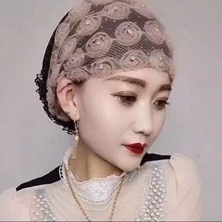 Mũ Trùm Đầu Phối Tóc Giả Mỏng Thoáng Khí Thời Trang Mùa Hè Mới