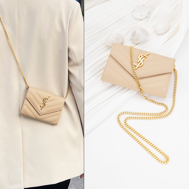 Phù Hợp Túi Đeo Vai / Đeo Chéo Kèm Dây Đeo Sợi Xích Kim Loại Thời Trang Cho Saint Law L DIY